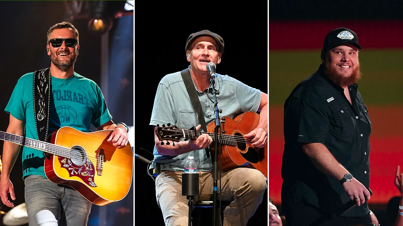 Luke Combs and Eric Church share heartwarming story of how they secured James Taylor for Concert for Carolina Image