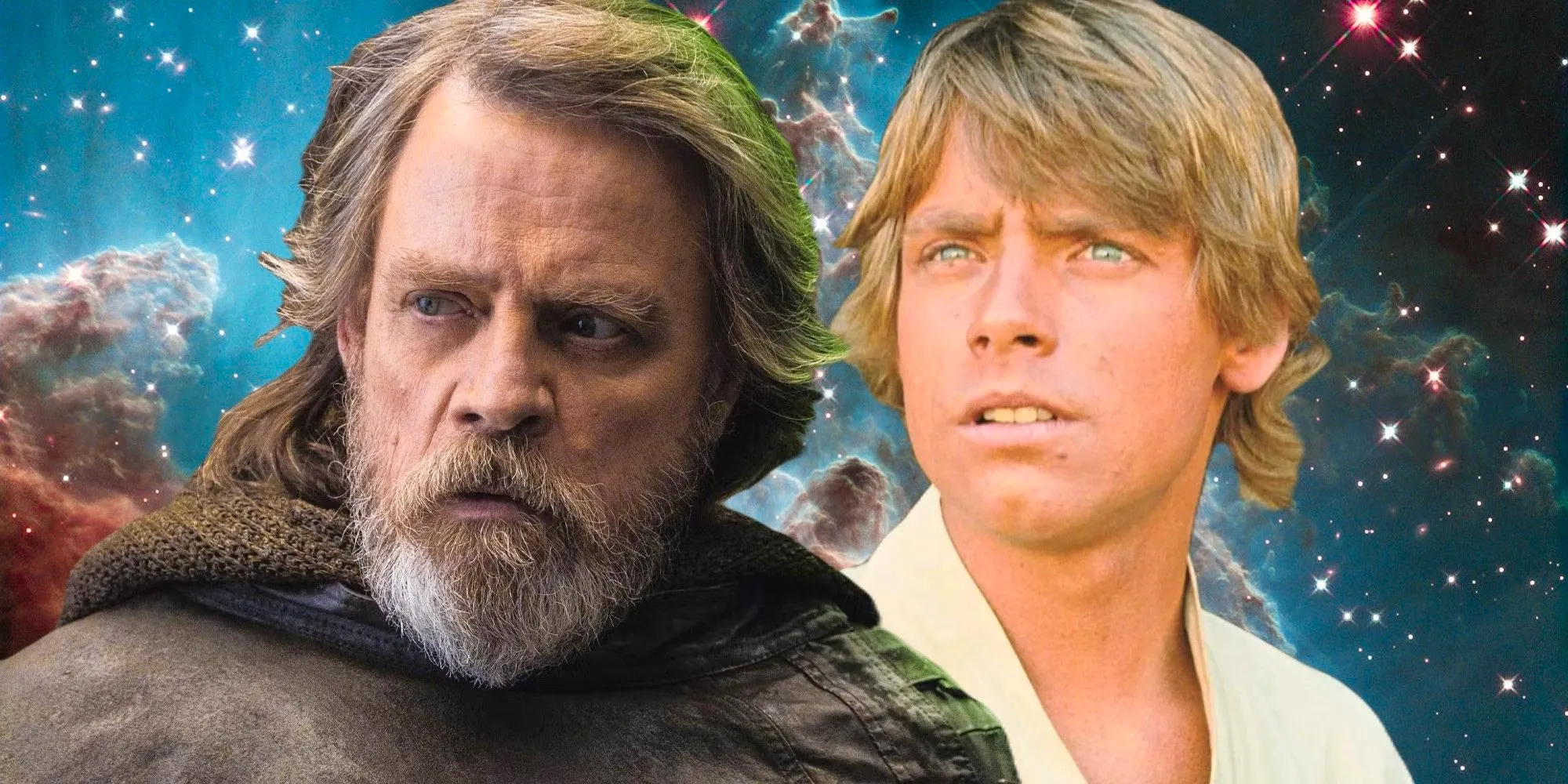 Luke Skywalker (Mark Hamill) in Star Wars and Star Wars: Episode VIII - The Last Jedi Image