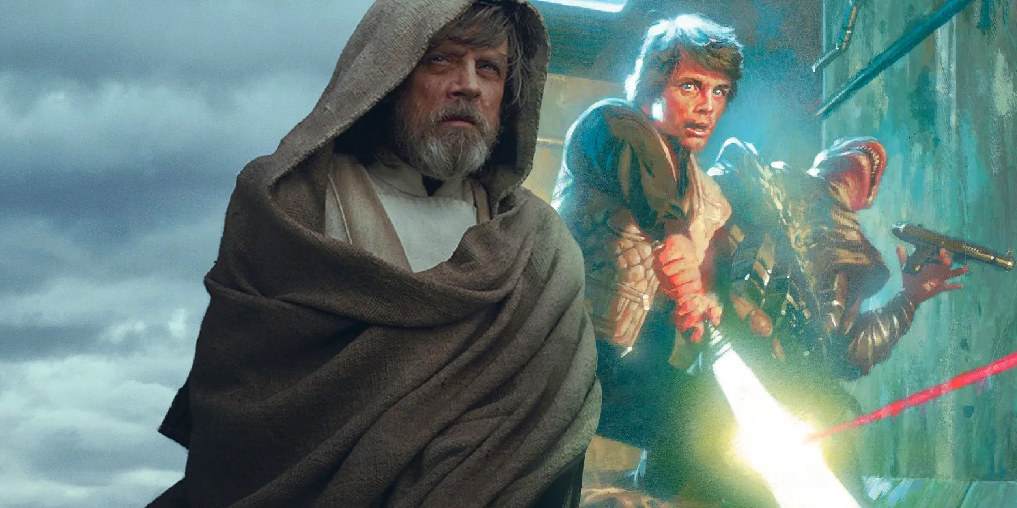 Luke Skywalker the last jedi shadows of the empire Image