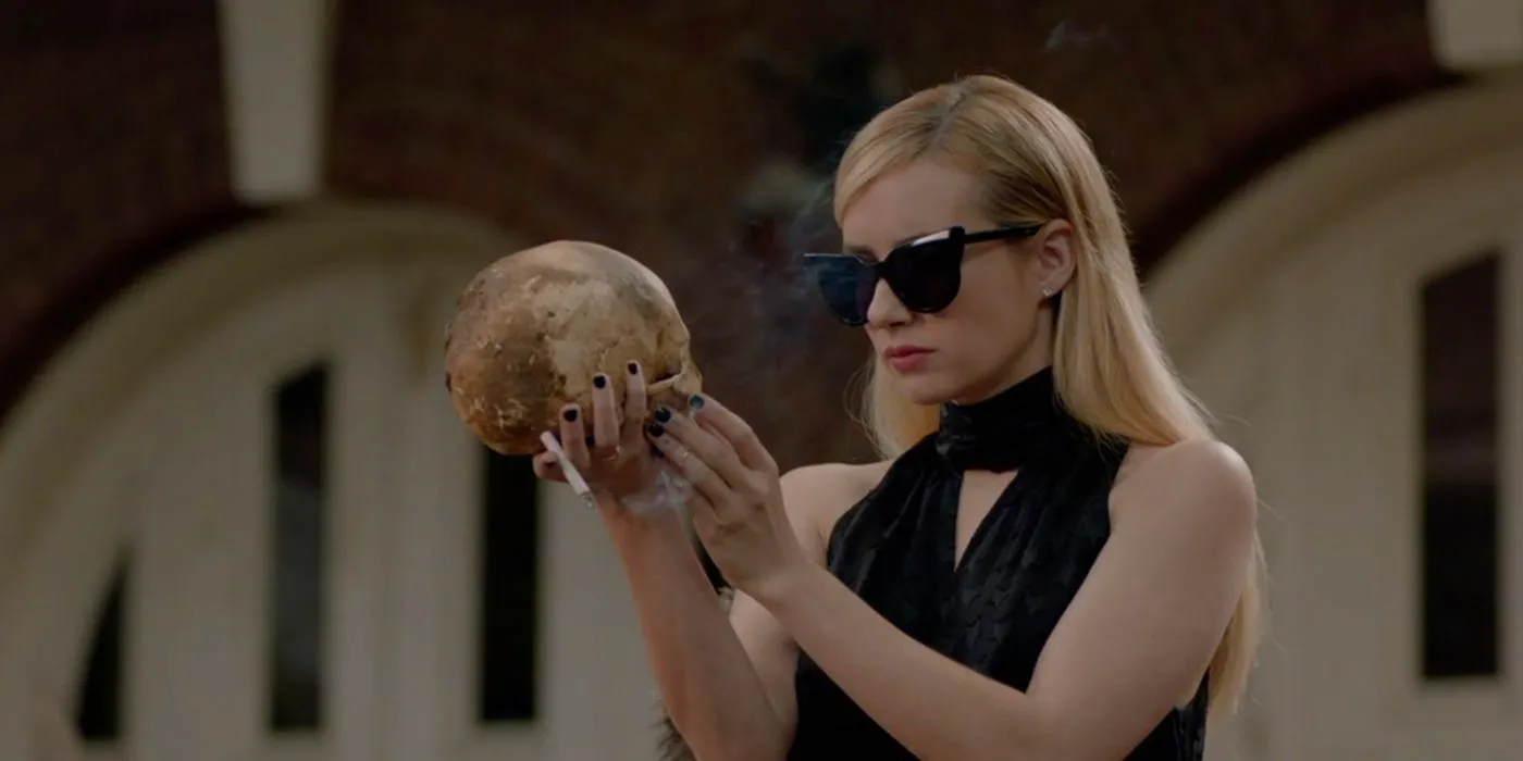 madison in american horror story season 8 visiting the murder house Image