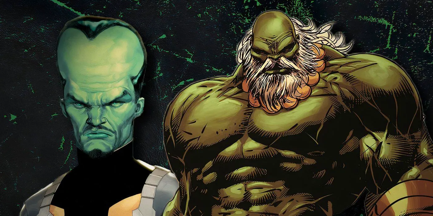 Maestro and the Leader from Hulk comics Image