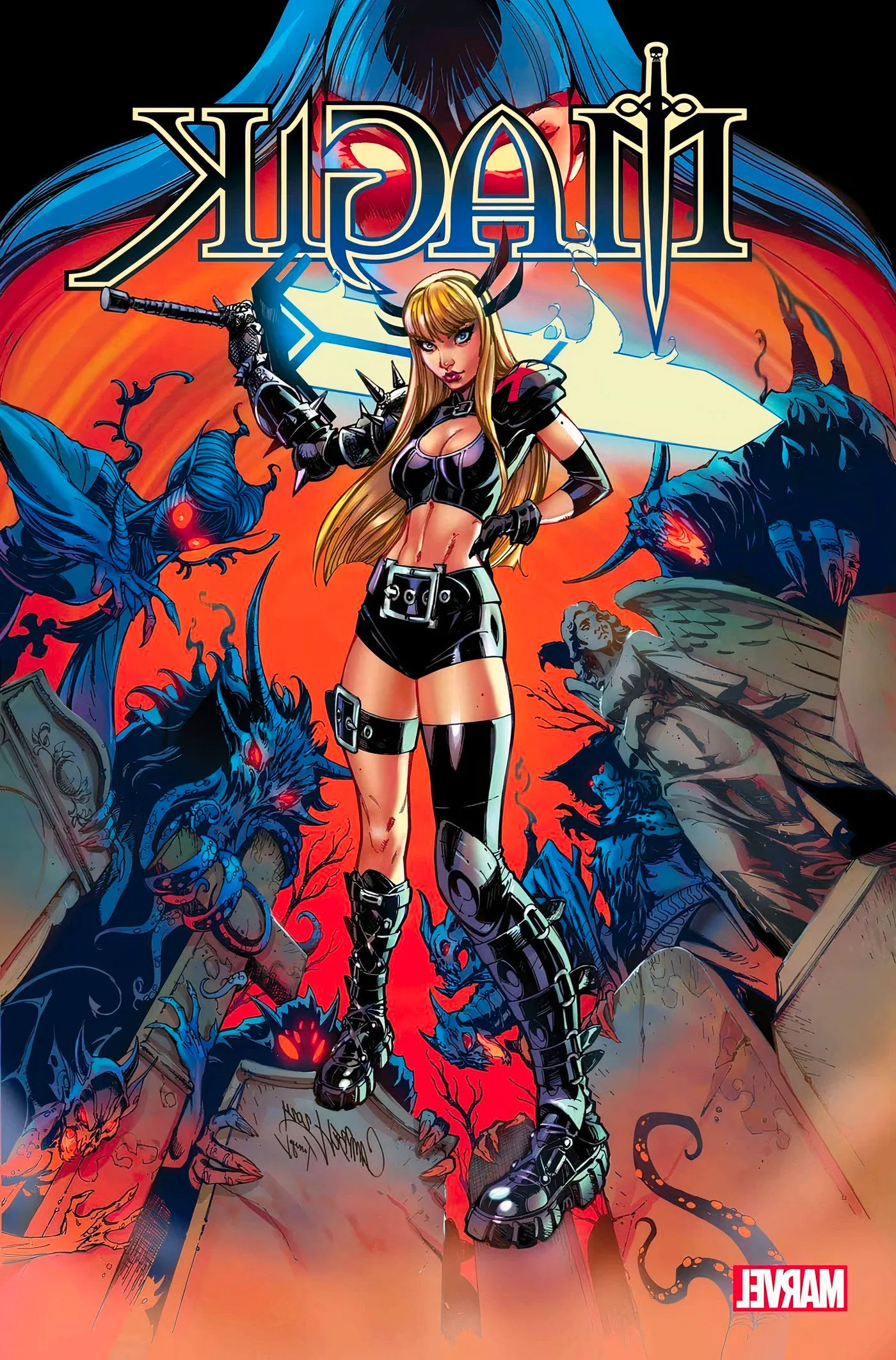 Magik solo series cover J Scott Campbell Image