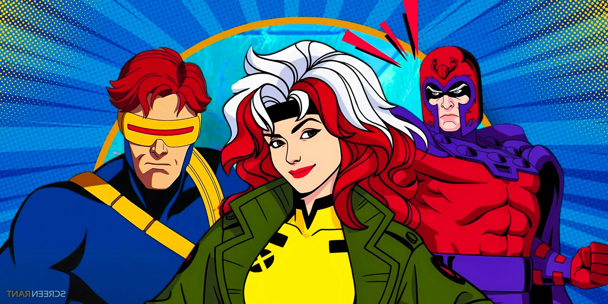 Magneto, Rogue, and Cyclops together from X-Men '97 season 1 Image