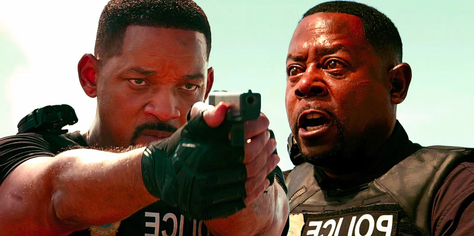 Marcus Burnett (Martin Lawrence) and Mike Lowrey (Will Smith) in Bad Boys: Ride or Die's ending Image