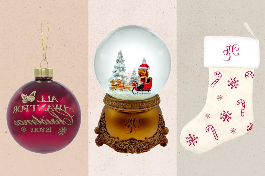 Mariah Carey Christmas Decorations, Snow Globe, Ornaments: Buy Online Image