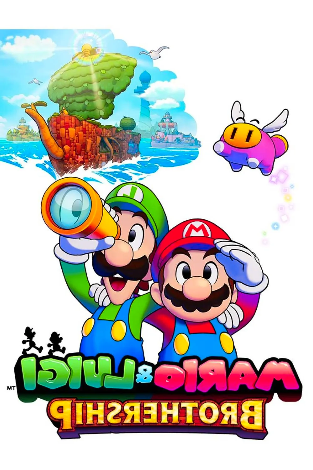 Mario & Luigi Brothership Tag Page Cover Art Image