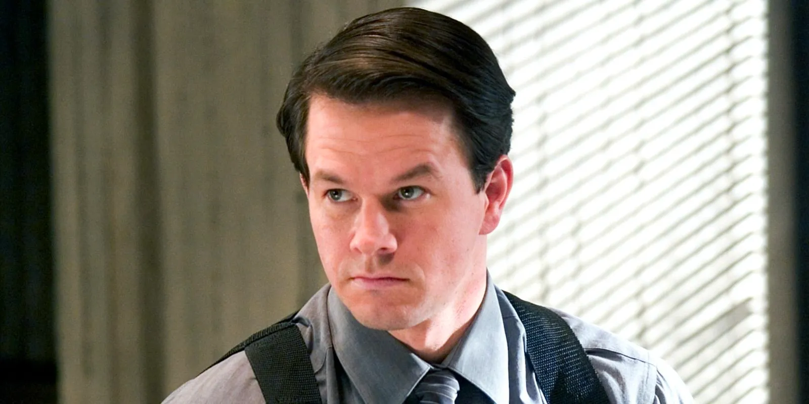 Mark Wahlberg glaring as Sergeant Dignam in The Departed Image