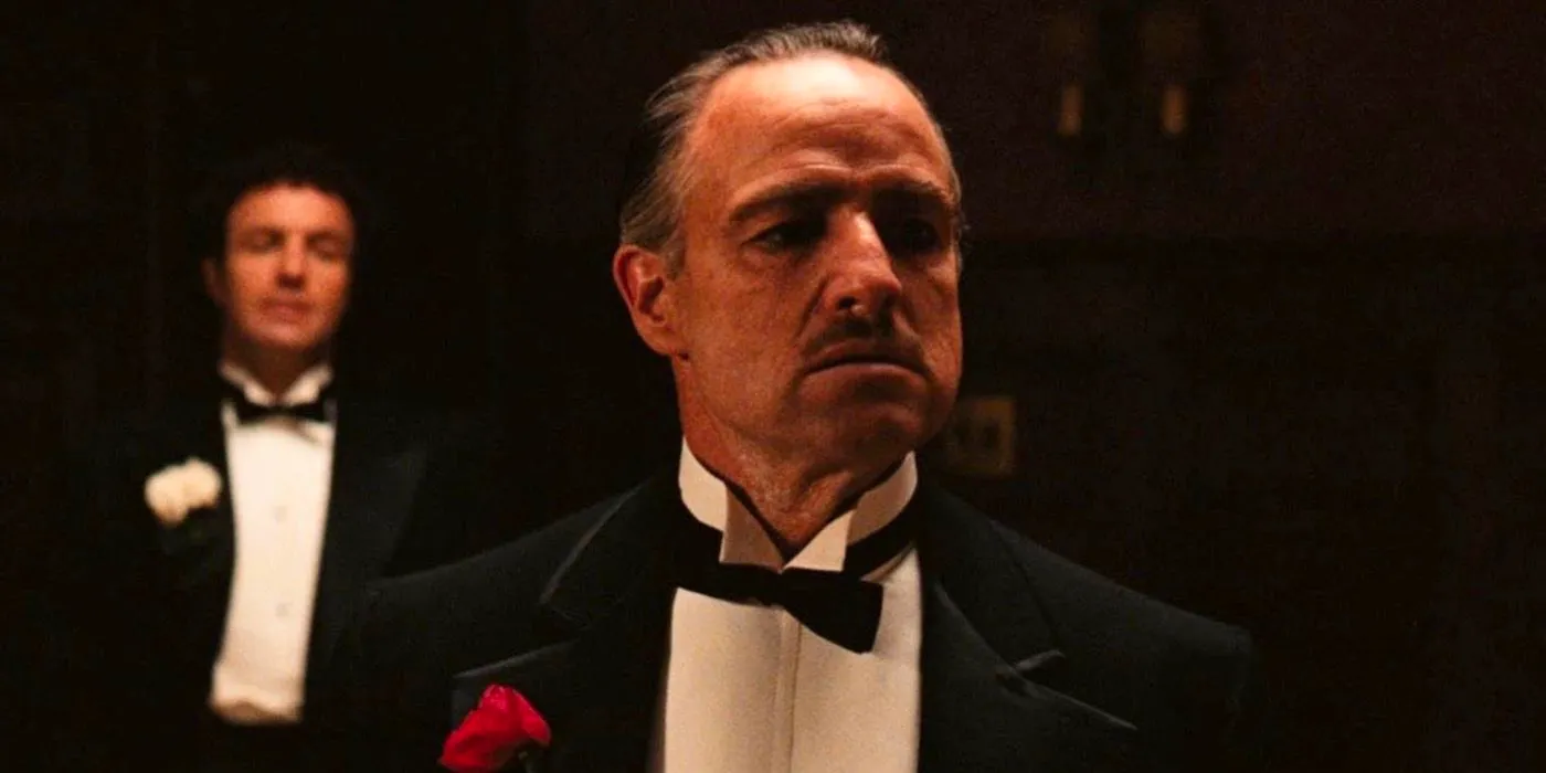 Marlon Brando in The Godfather Image