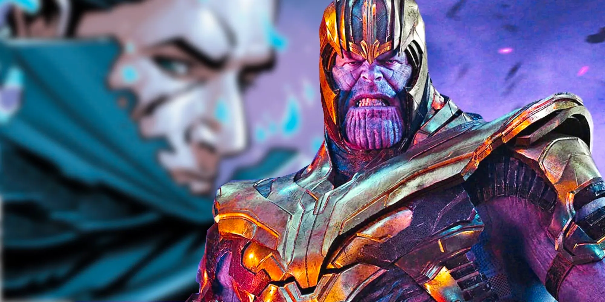 Marvel's Thanos and Fortnite's Geno Image