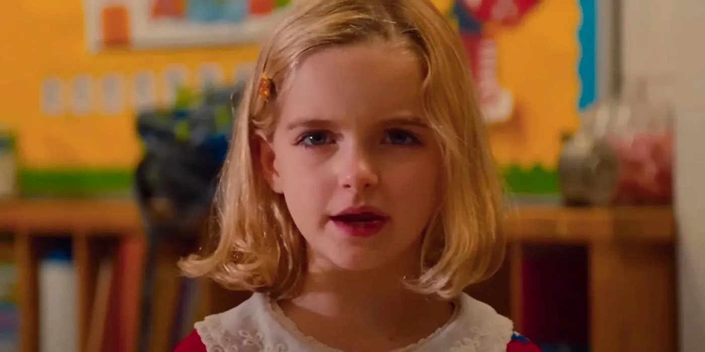 Mary (Mckenna Grace) in a classroom in Gifted Image