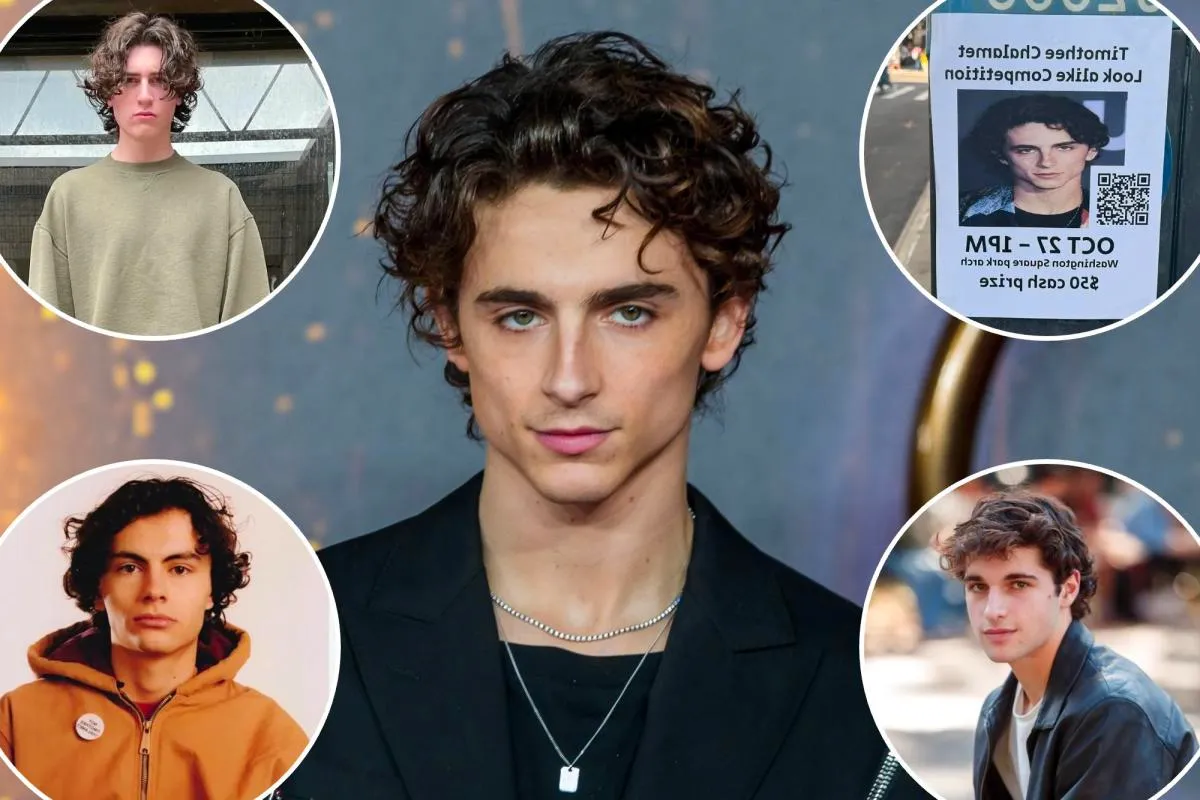 Meet 3 Timothée Chalamet doppelgängers entering NYC’s mysterious look-alike contest: ‘Everybody’s talking about it — it’s a big deal’ Image