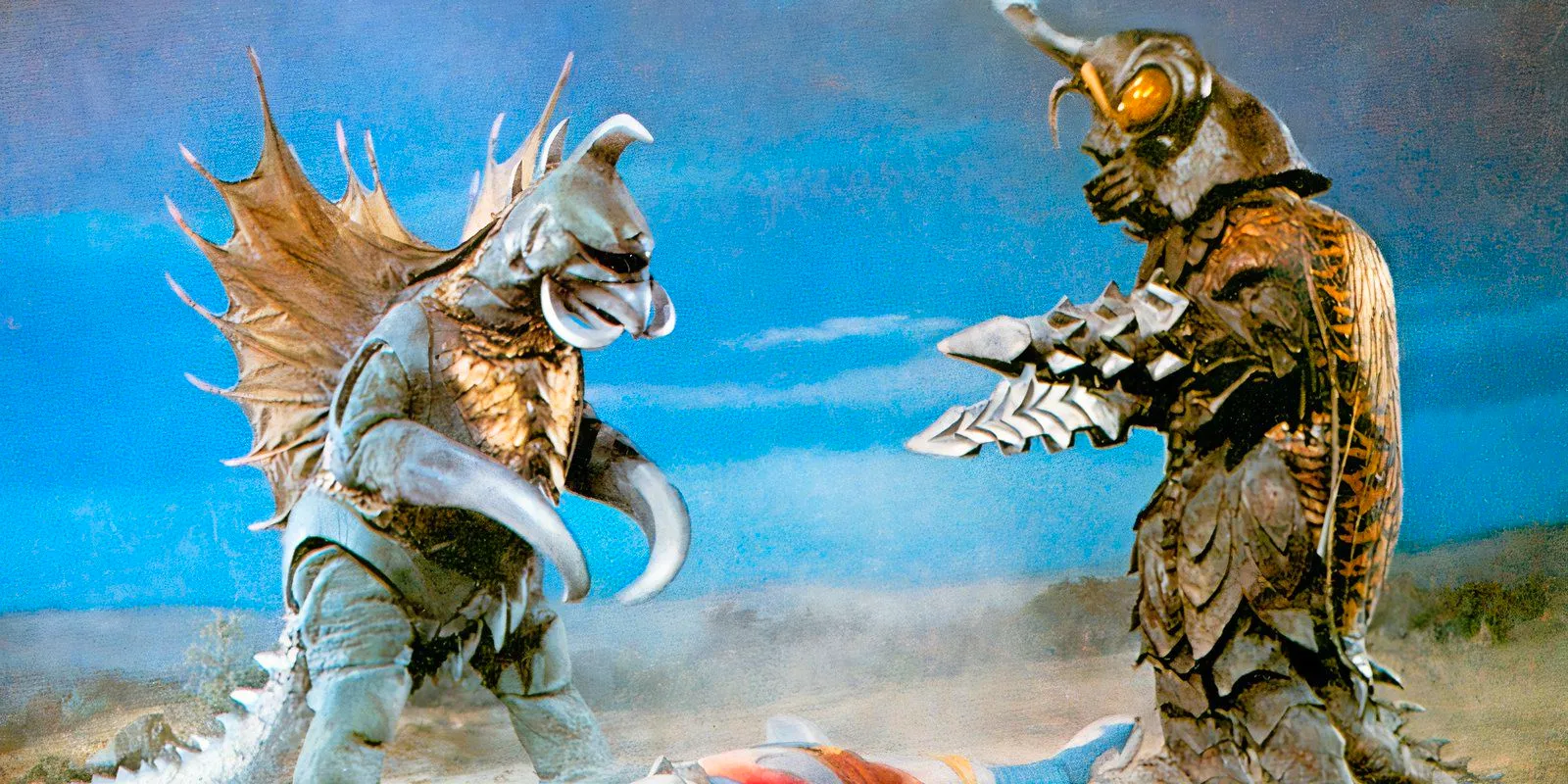 Megalon and Gigan in Godzilla vs Megalon (1973) Image