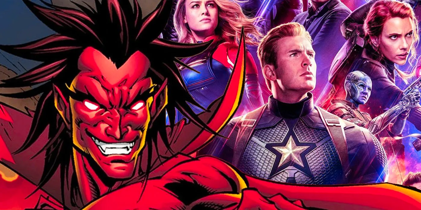 Mephisto and the Avengers Endgame Poster Image