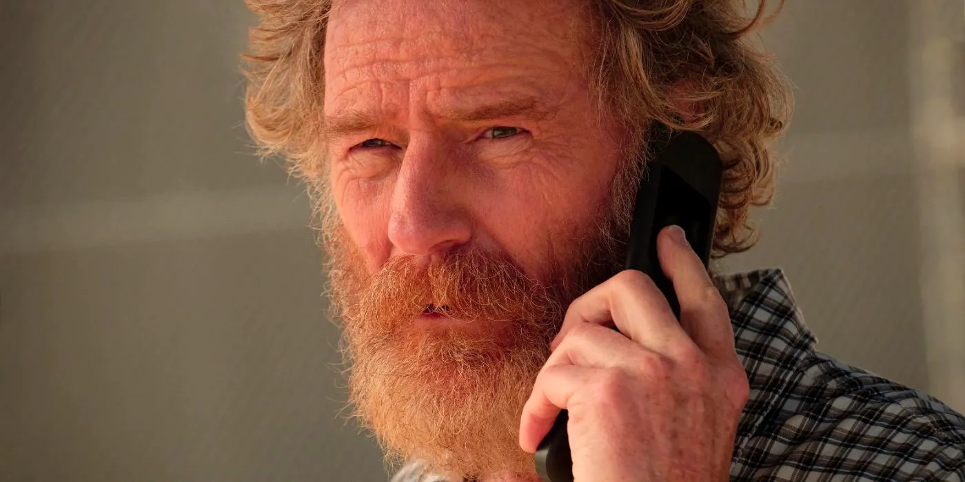 Michael Desiato (Bryan Cranston) talking on the phone in Your Honor. Image