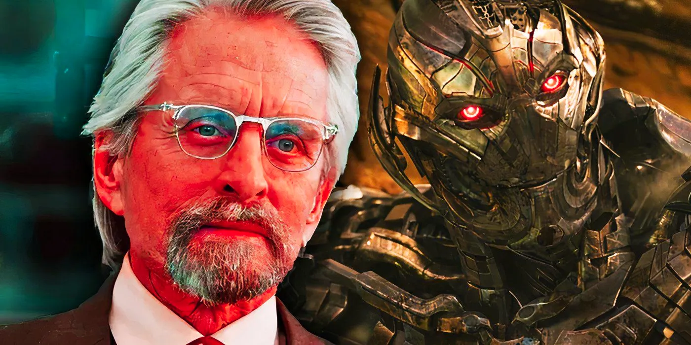 Michael Douglas' Hank Pym with Ultron in the MCU Image