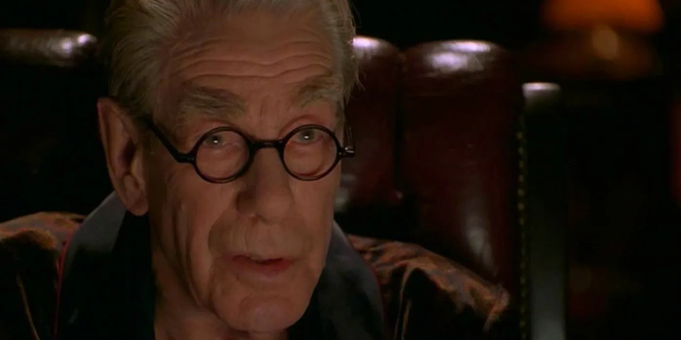 Michael Gough as Alfred Pennyworth in Batman and Robin Image