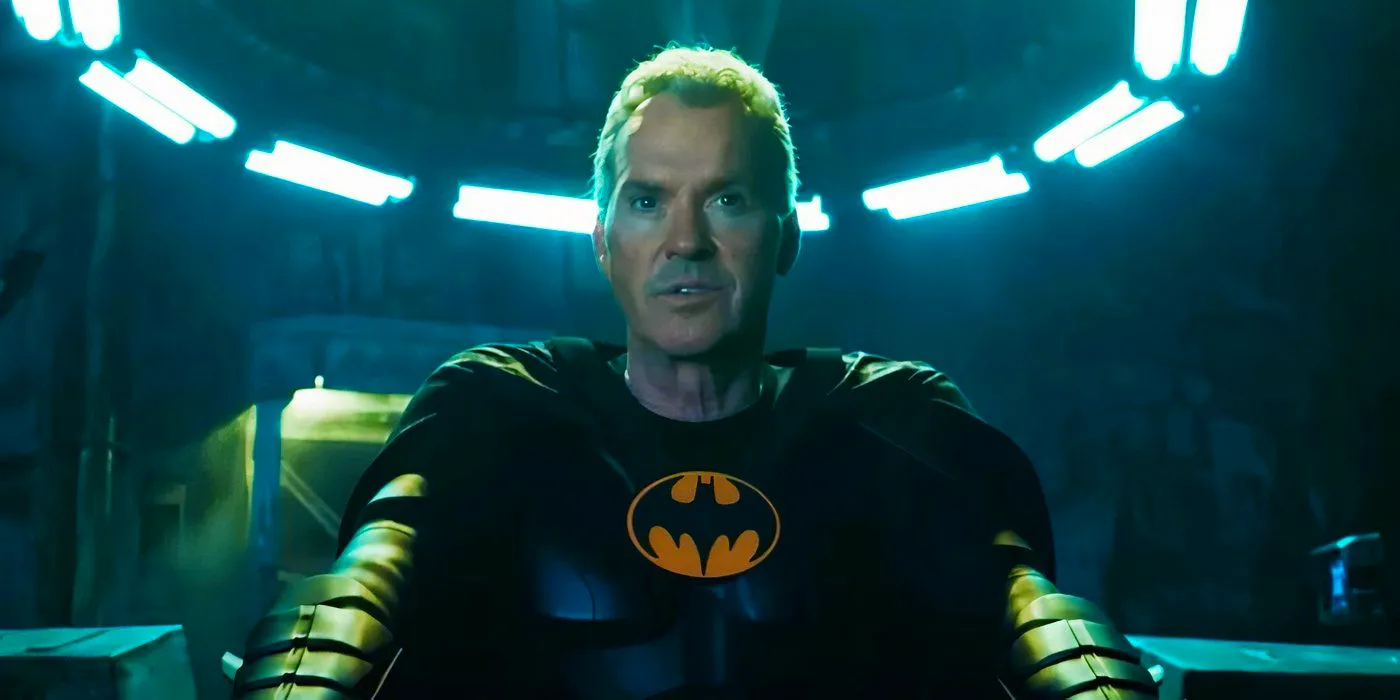 Michael Keaton returning as Batman in The Flash Image