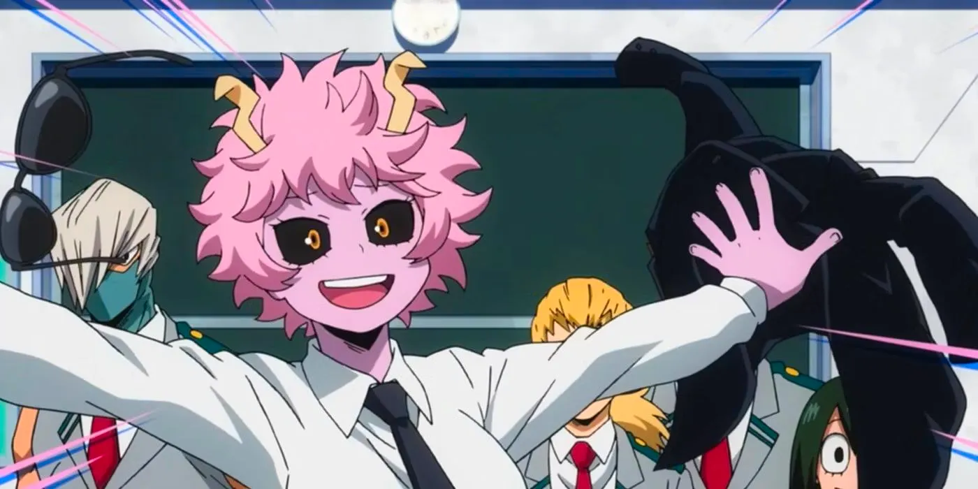 mina ashido in mha season 4 Image