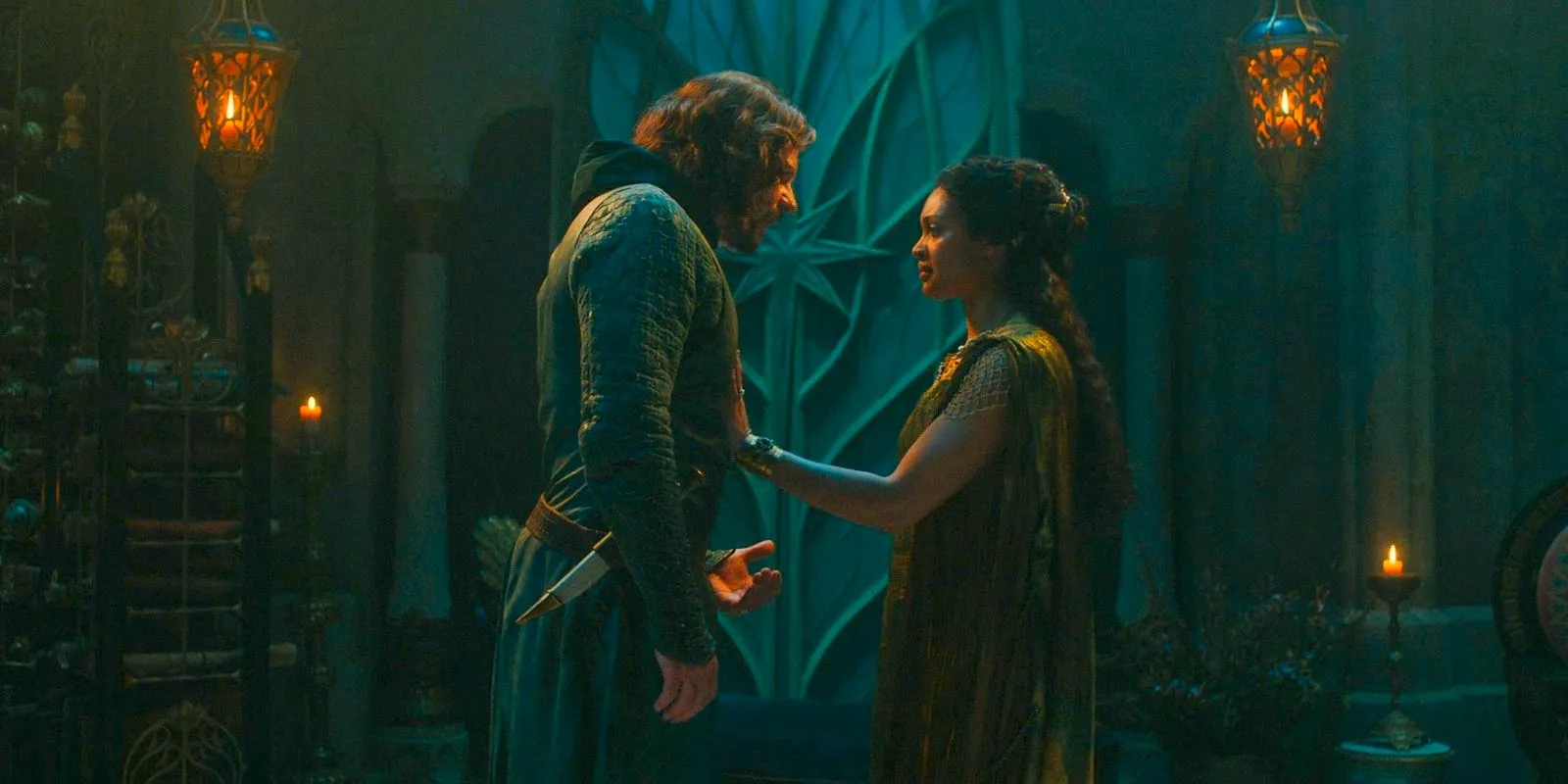 Miriel and Elendil in The Lord of the Rings: The Rings of Power Season 2 Episode 5 Image