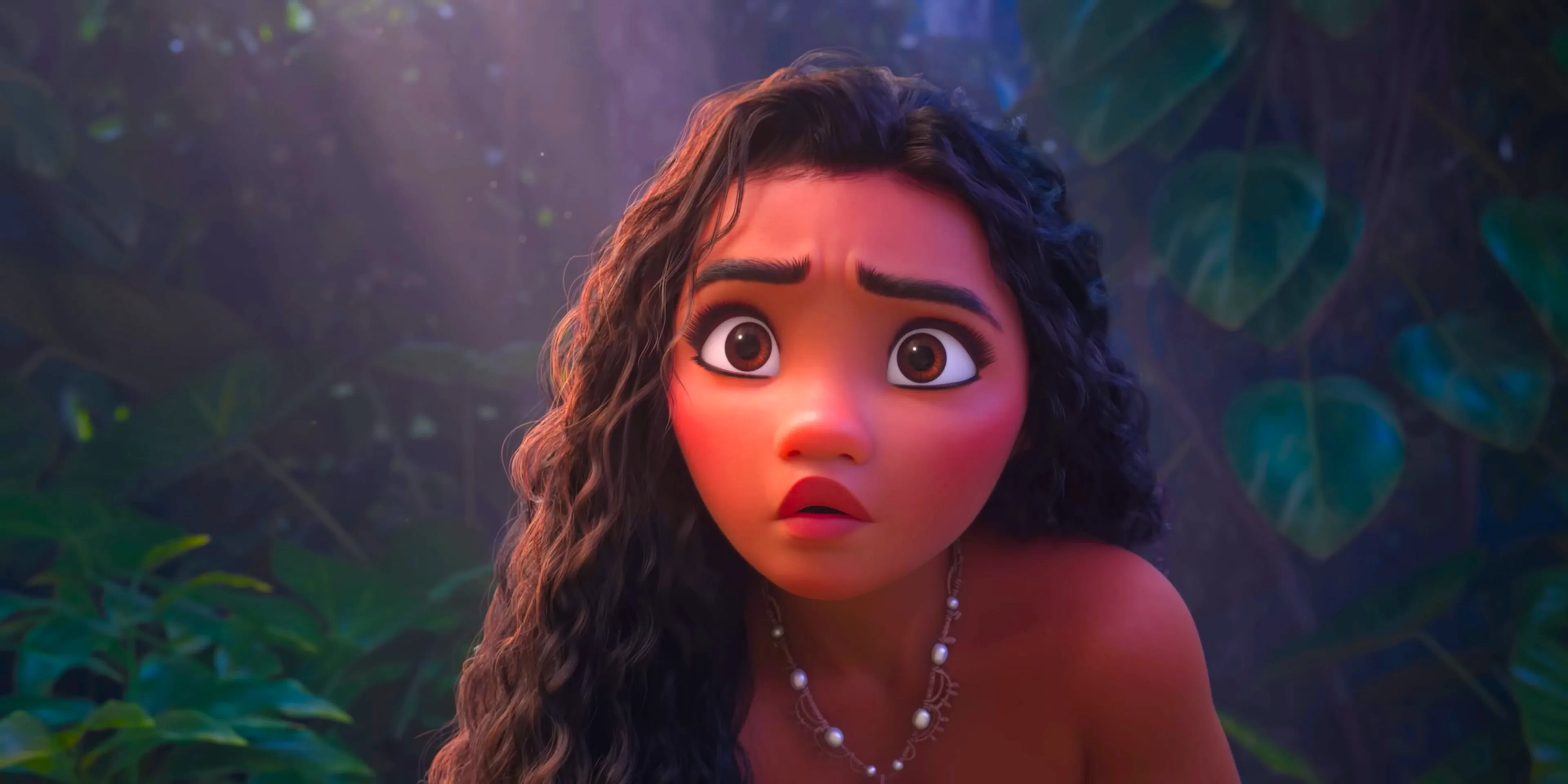 Moana looking shocked in Moana 2 Image