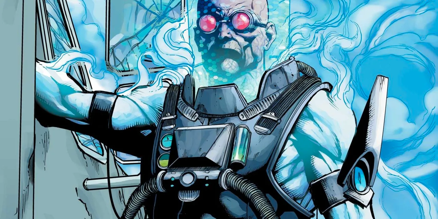 Mr.Freeze wears his suit in DC Comics Image