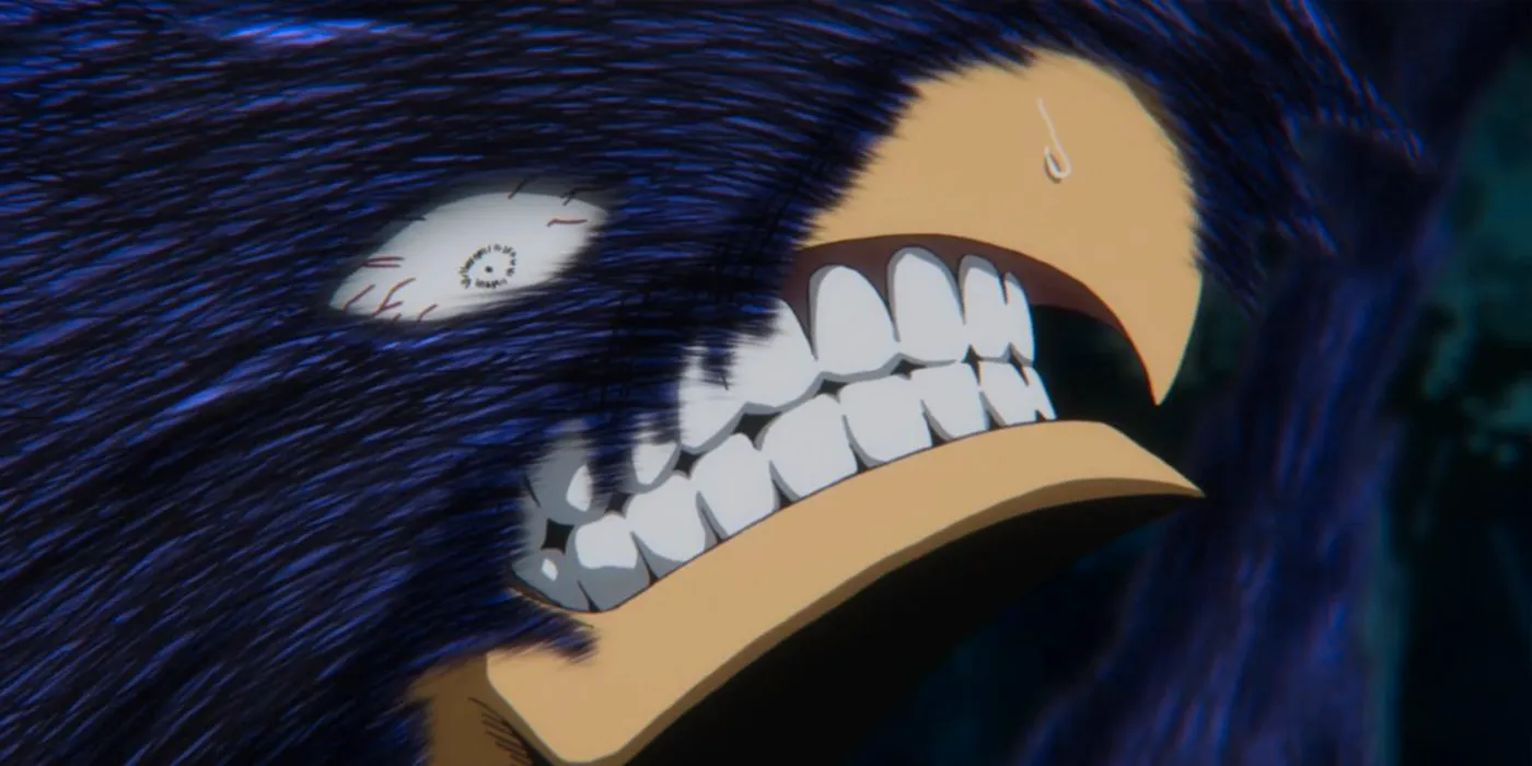 My Hero Academia: Tokoyami is fully possessed by Dark Shadow Image