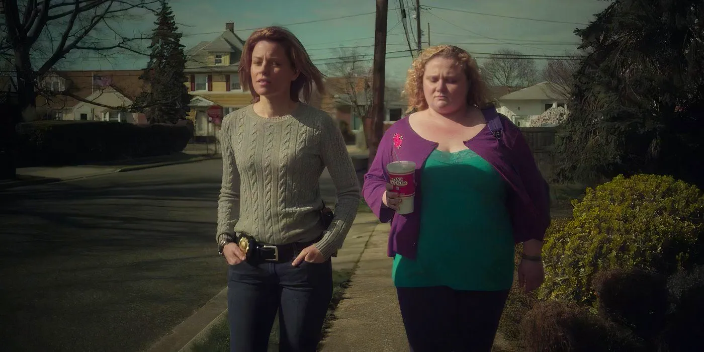 Nancy and Alice walking down a street in Every Secret Thing Image