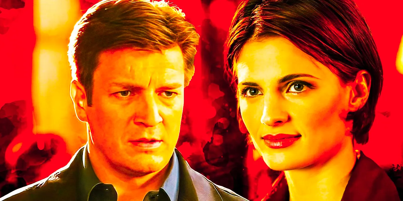 (Nathan-Fillion-as-Richard-Castle)-&-(Stana-Katic-as-Kate-Beckett)-from-Castle Image