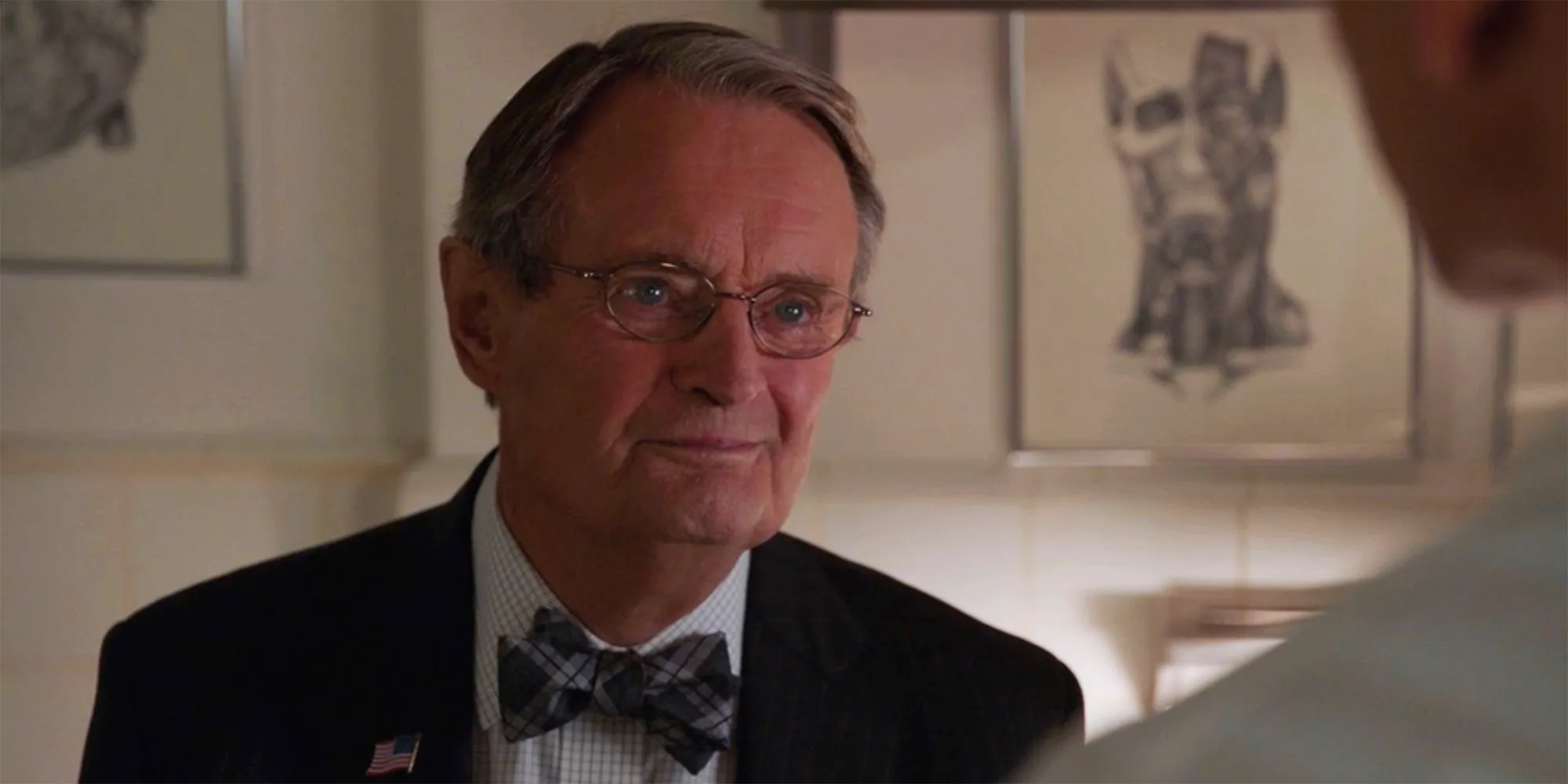 NCIS David McCallum as Dr. Donald Ducky Mallard looking affectionately at Palmer Image