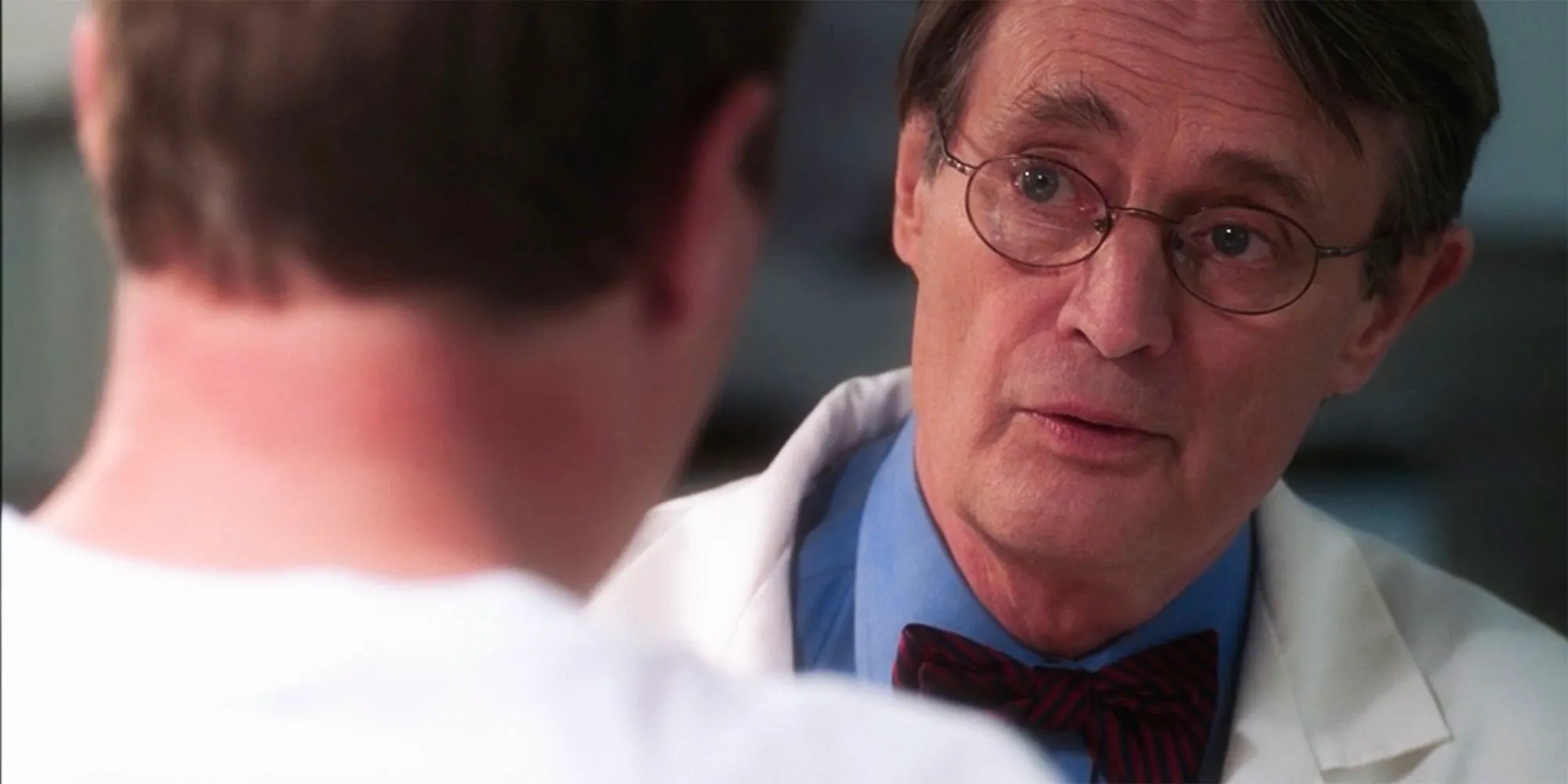 NCIS Dr. Donald Ducky Mallard talking to McGee looking surprised Image