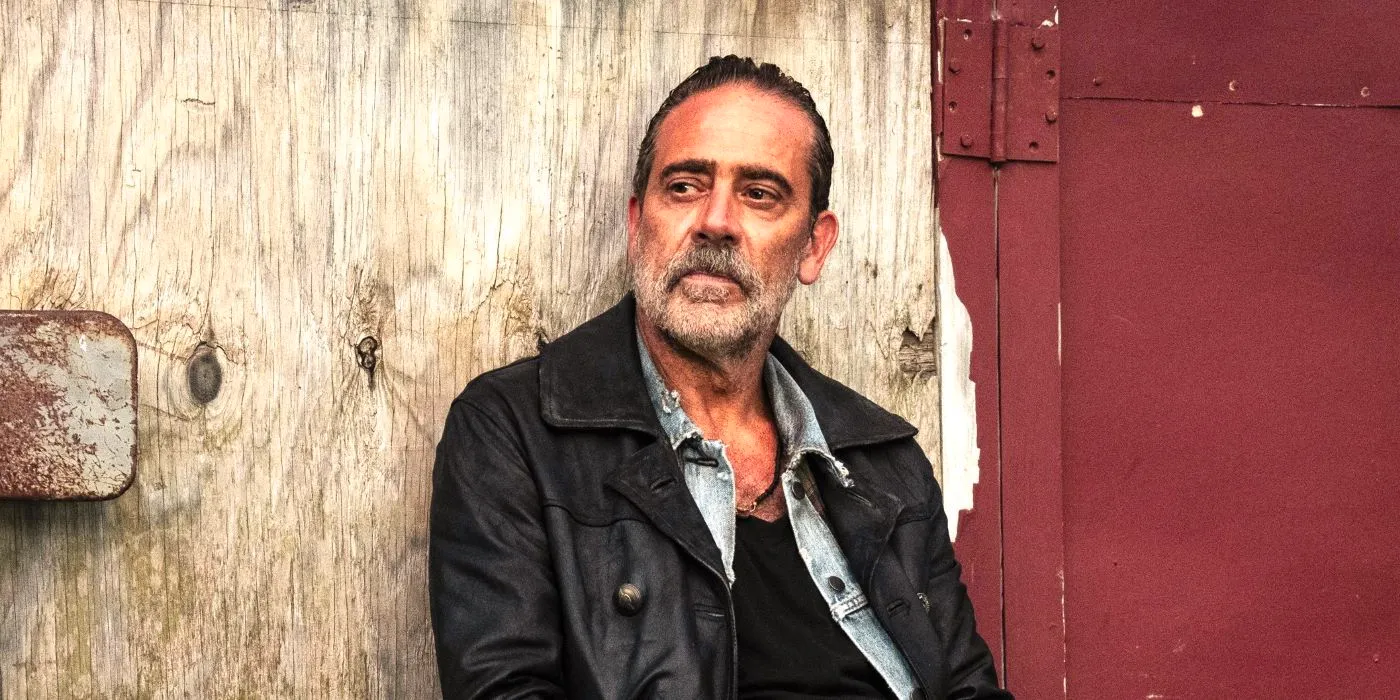 Negan Smith Looking Sad In The Walking Dead Dead City Season 1 Image