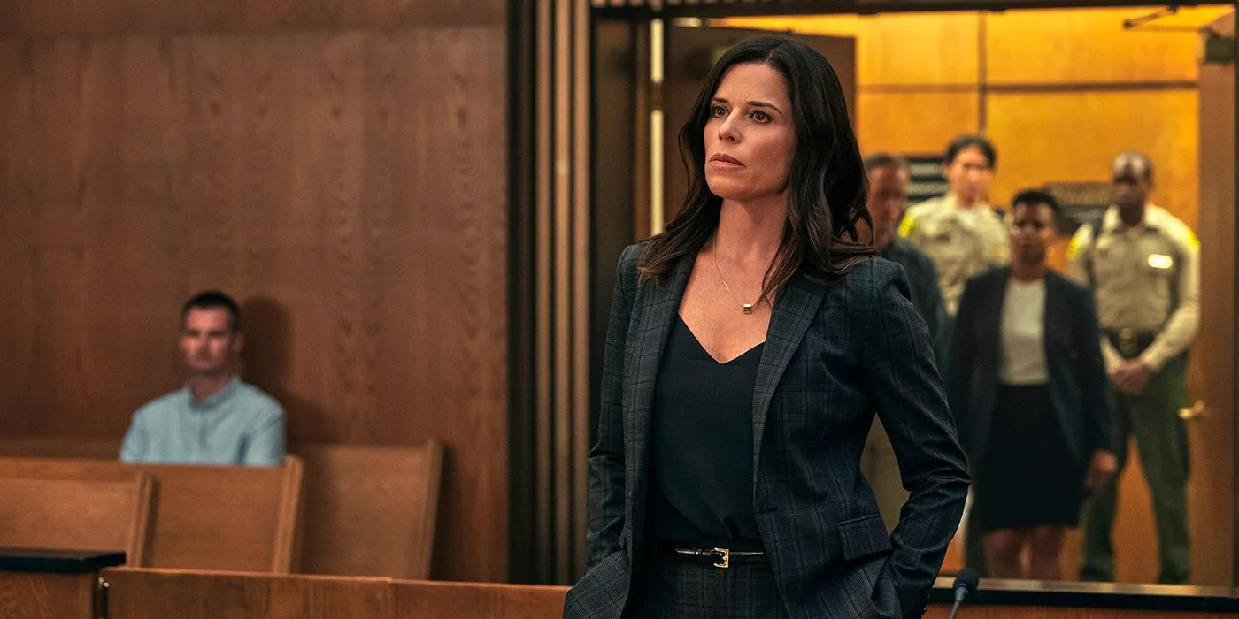 Neve Campbell as McPherson in court in The Lincoln Lawyer Image