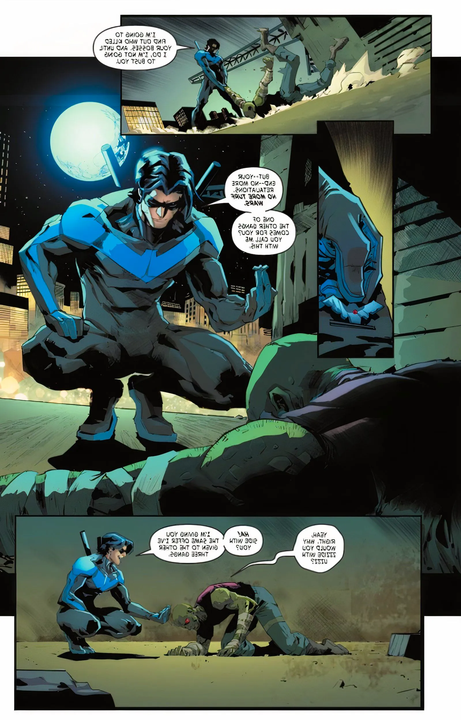 Nightwing #119 Crime Boss of Bludhaven Image