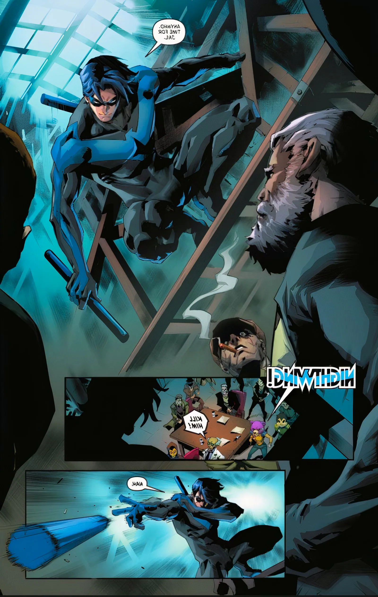 Nightwing #119 quip  Image