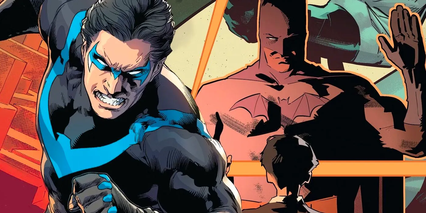 Nightwing and Batman Vow DC Image