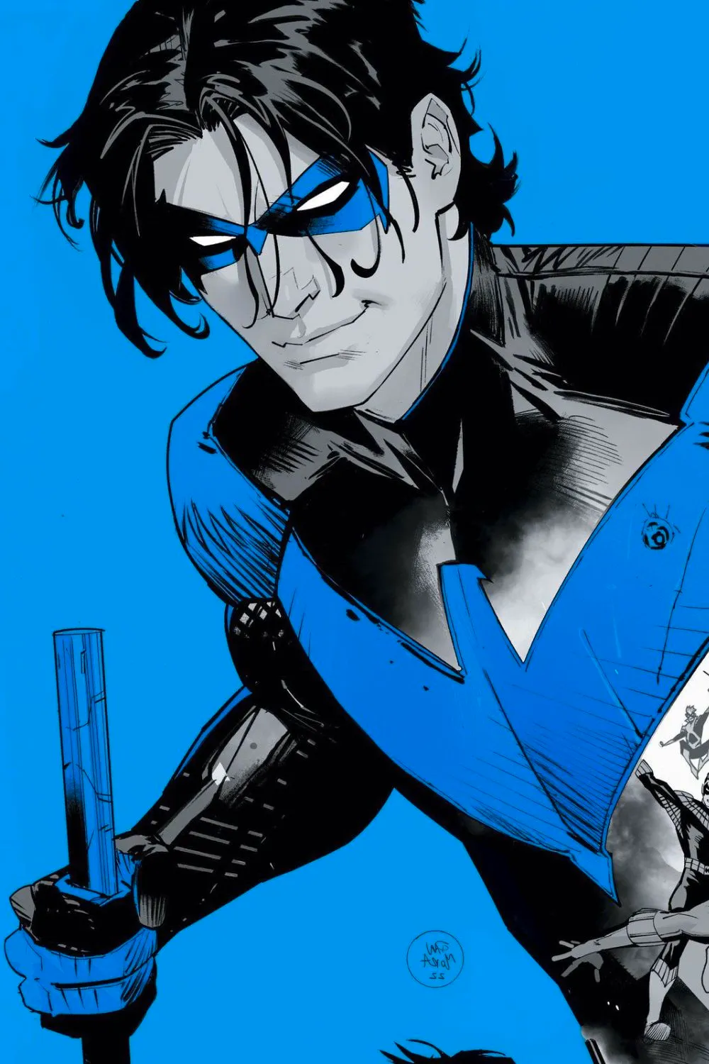 Nightwing in DC Comics Art by Bruno Redondo Image