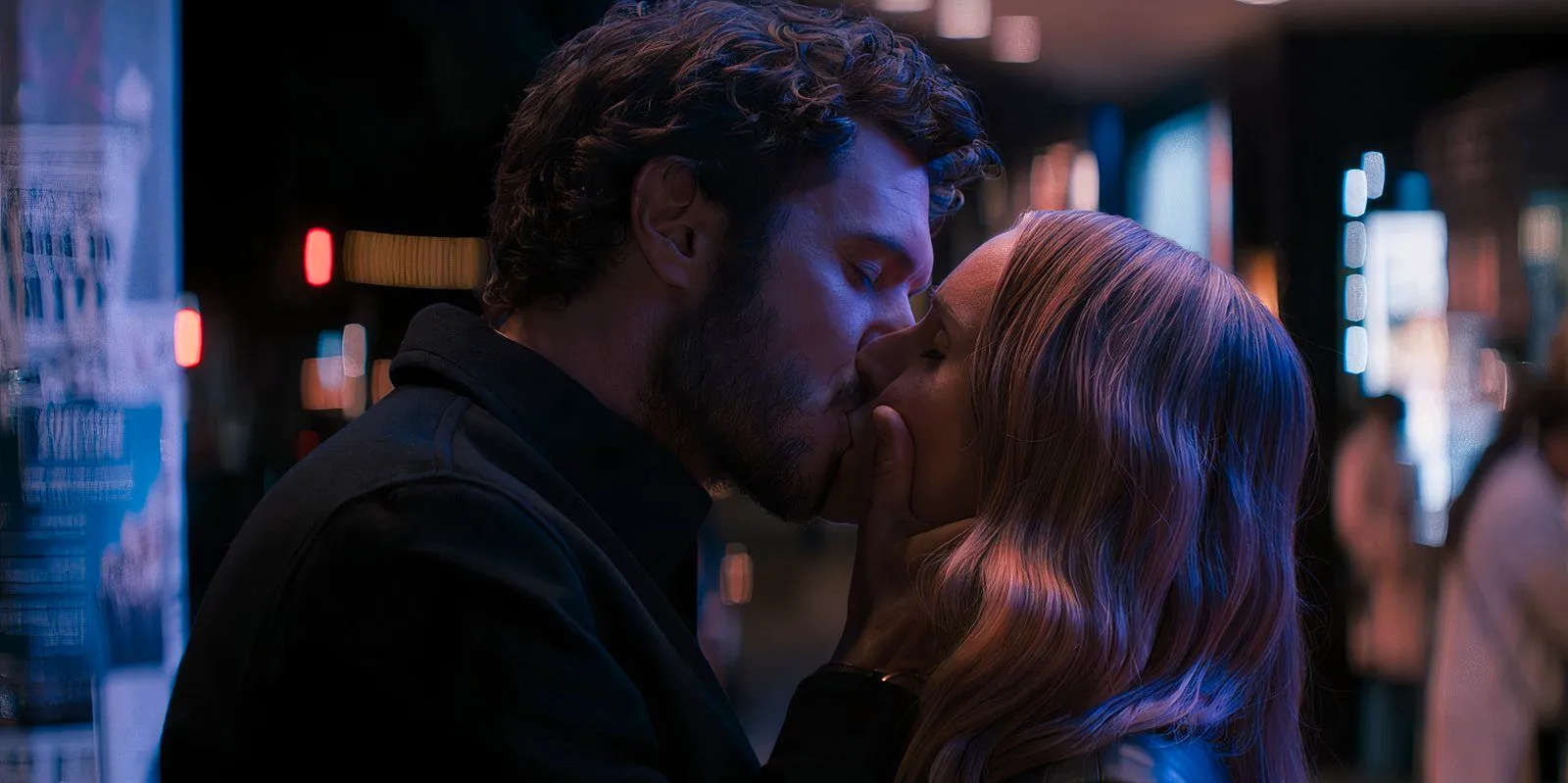 Noah and Joanne kiss in Nobody Wants This Image