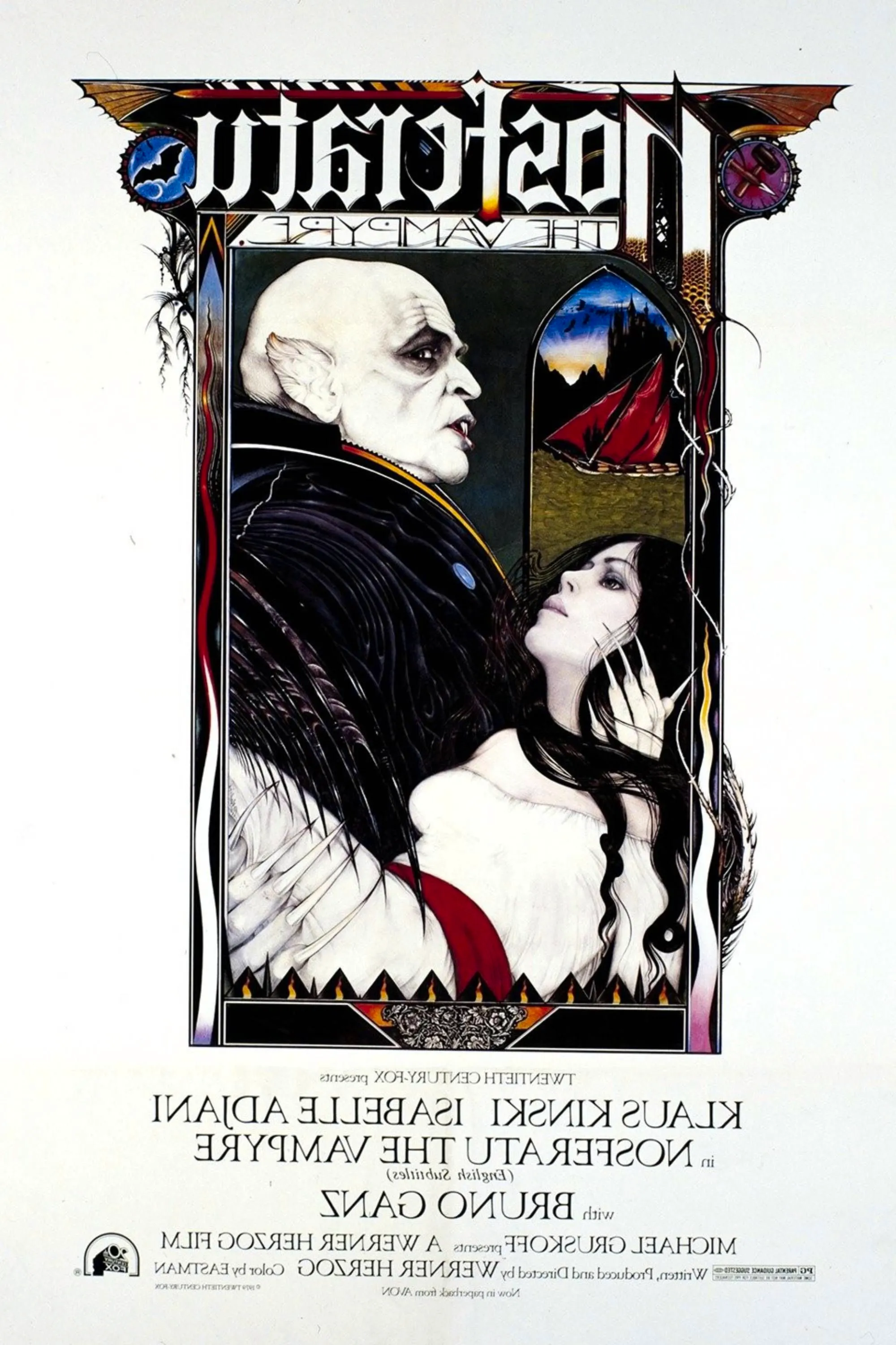 Nosferatu The Vampyre (1979) - Poster Image