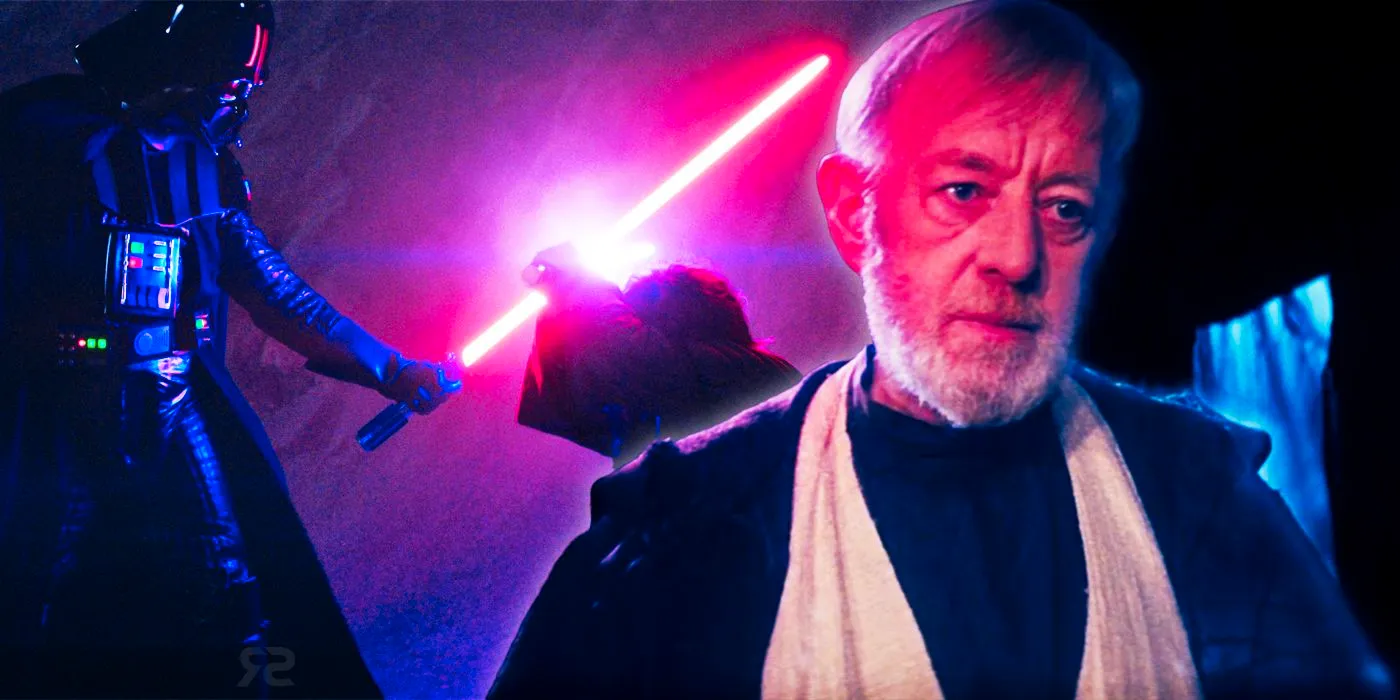 Obi-Wan in Return of the Jedi, Obi-Wan fights Vader in Obi-Wan Kenobi Image