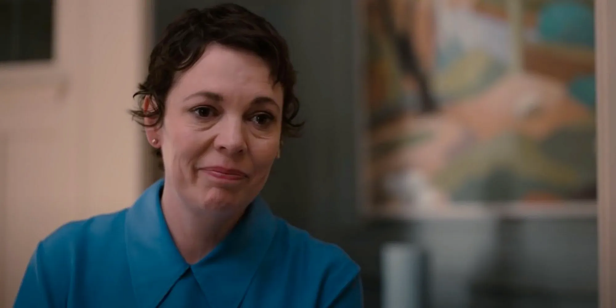 Olivia Colman as Annie crying in The Father Image