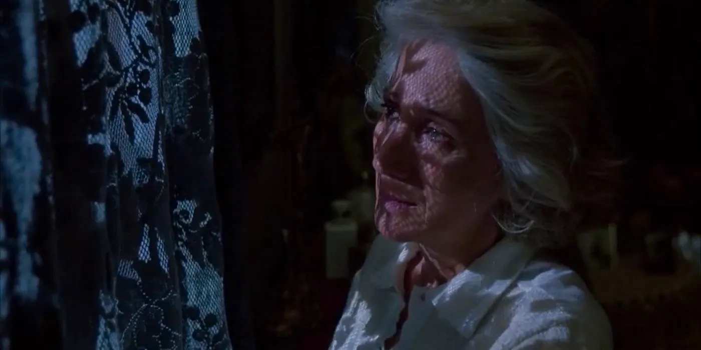 Olympia Dukakis as Rose in moonlight in Moonstruck Image