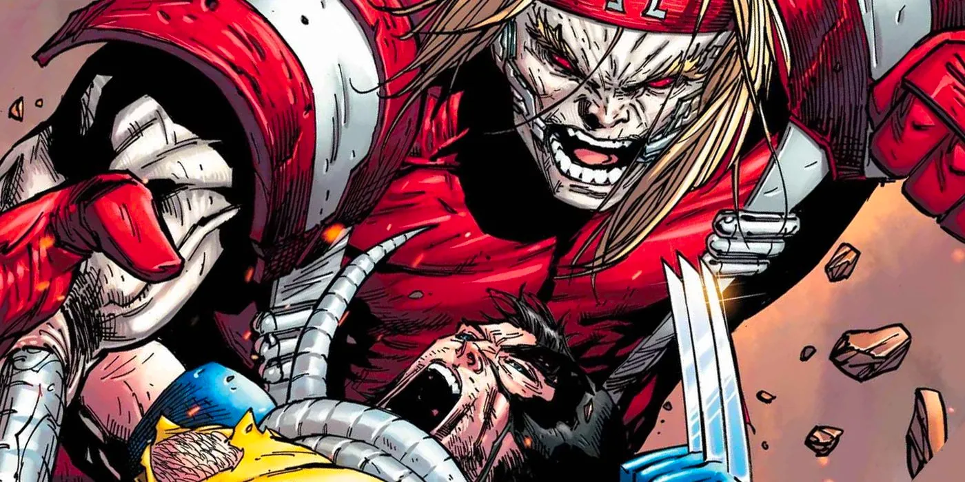 Omega Red v Wolverine Image