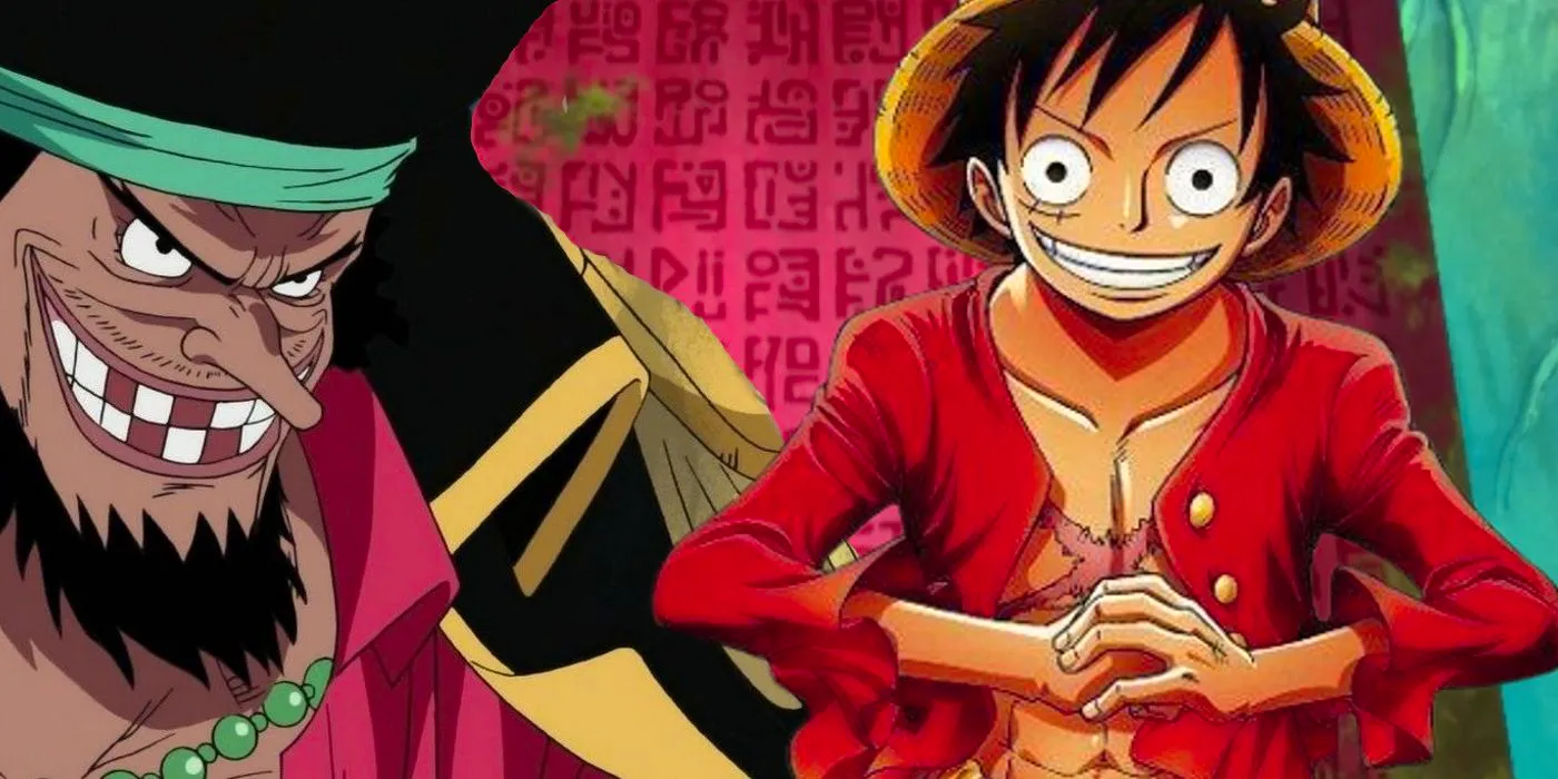 one-piece-blackbeard-luffy-poneglyph Image