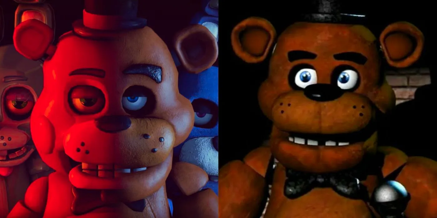 Original Freddy and Toy Freddy Image