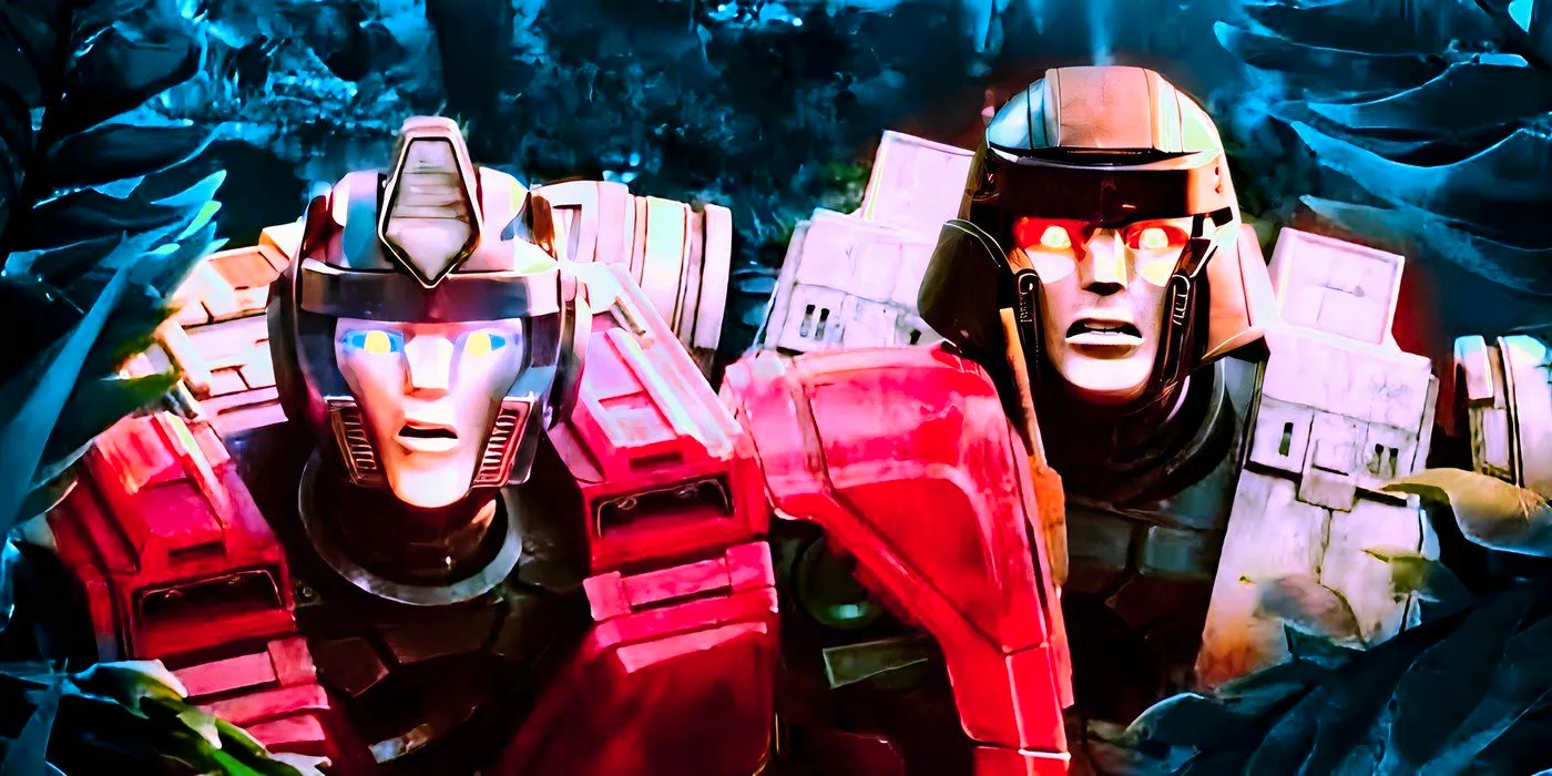 Orion Pax and D-16 in Transformers One Image