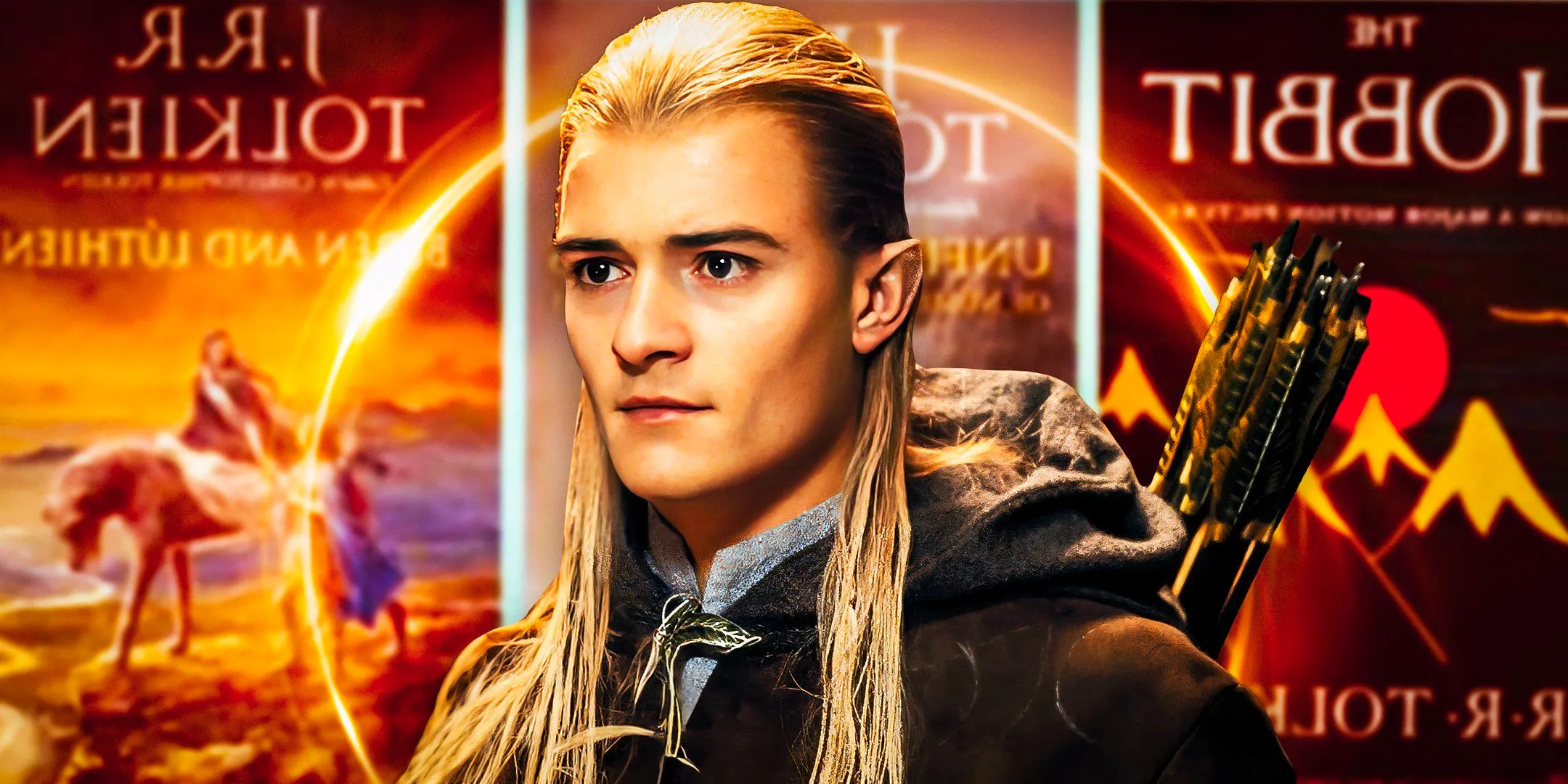 Orlando Bloom as Legolas in The Lord of the Rings. Image