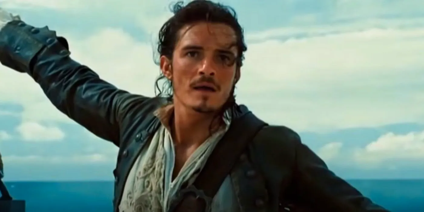 Orlando Bloom as Will Turner in Pirates of the Caribbean Dead Man's Chest Image