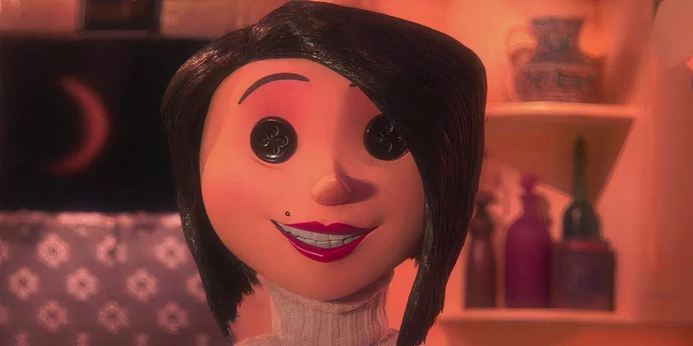 Other Mother with a big smile in Coraline Image