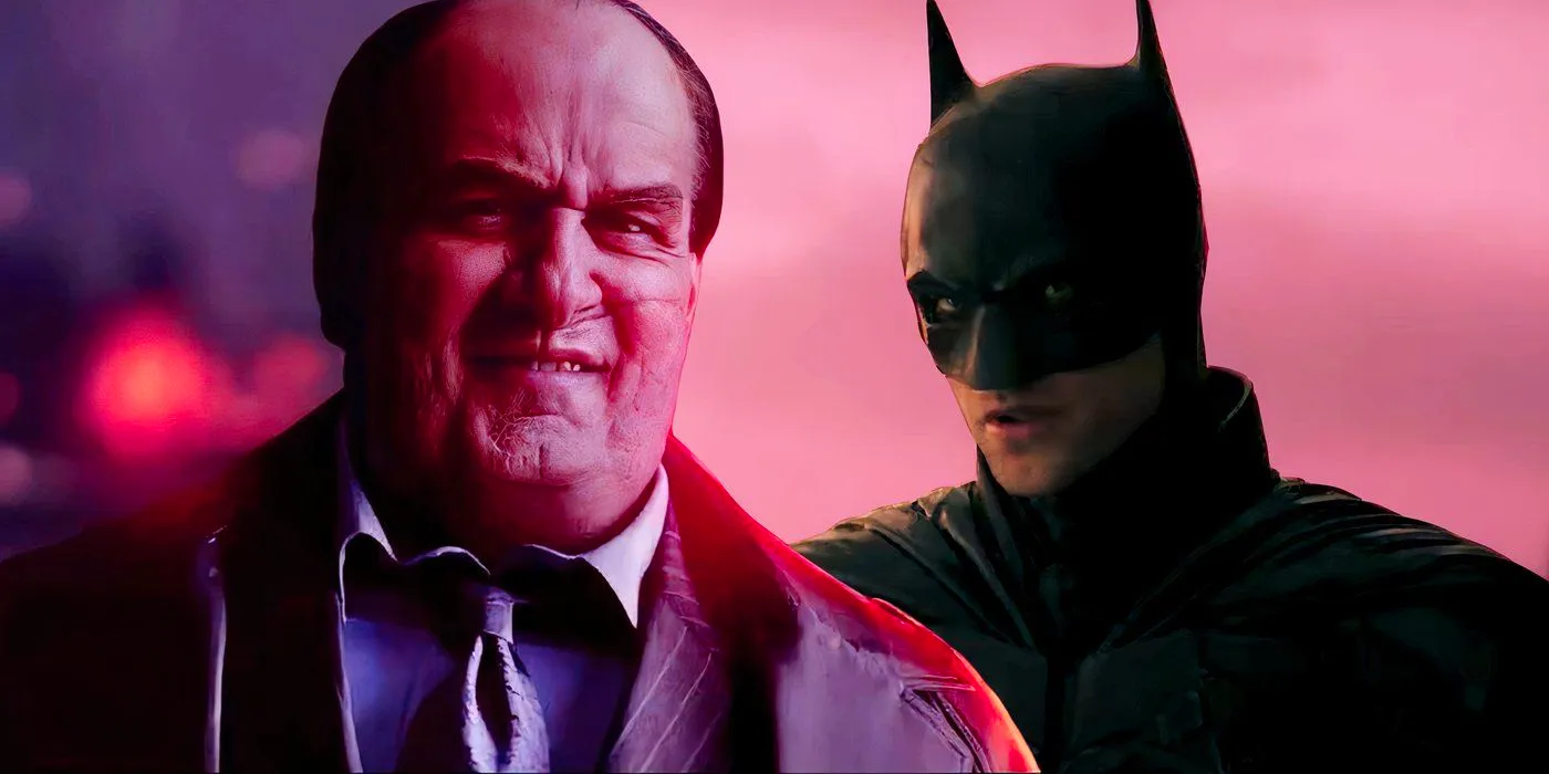 Oz Cobb from the Penguin and Batman from the Batman Image