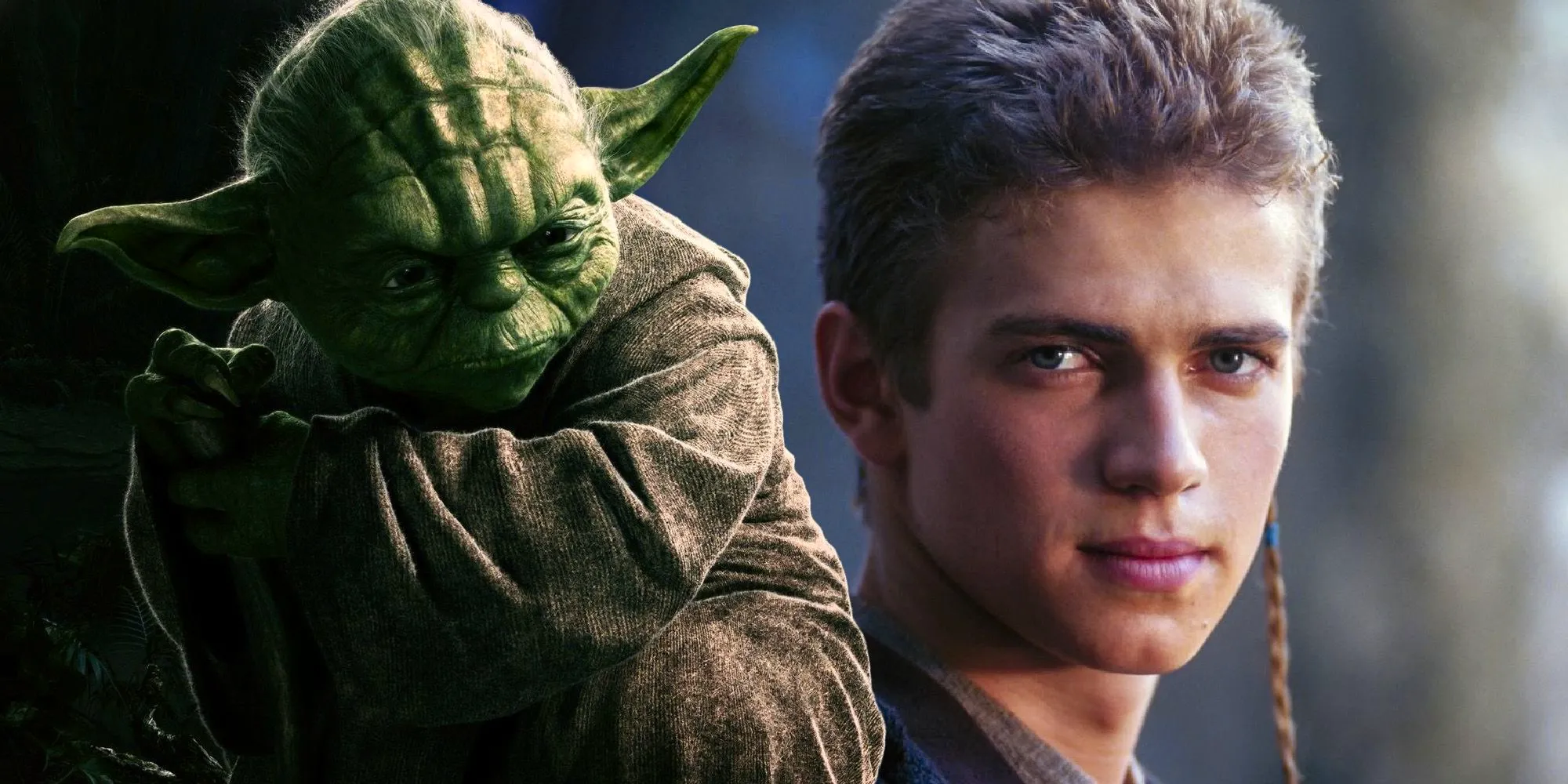 padawan anakin master yoda star wars Image